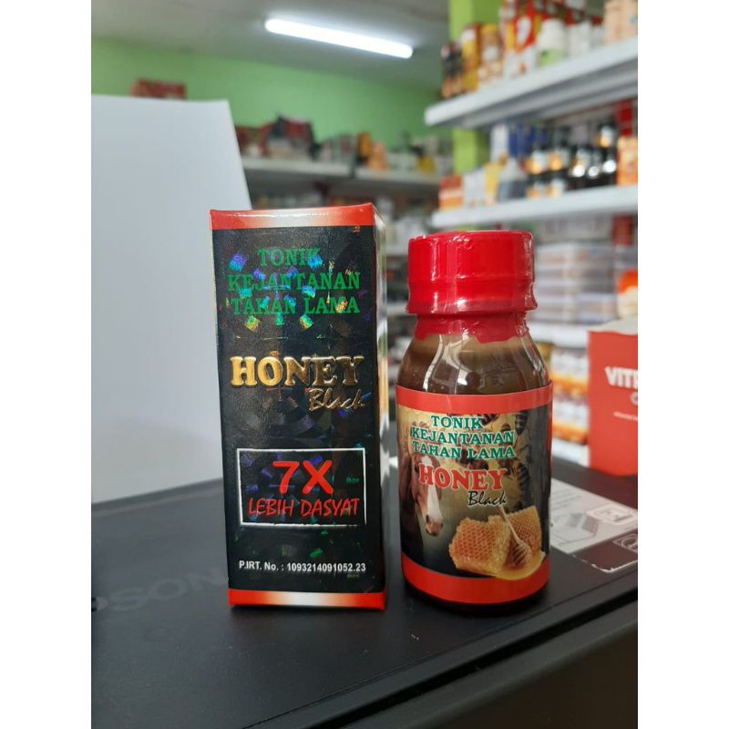 Madu Super Tonik 7x Kejantanan / Honey Black / Stamina Pria 60ml / original