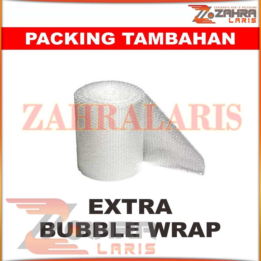 

Extra Tambahan Packing Bubble Wrap