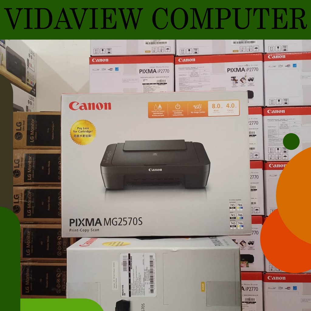 PRINTER CANON PIXMA MG2570S PRINT, SCAN &amp; COPY (ALL IN ONE) BERGARANSI RESMI