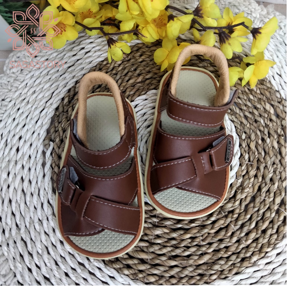 Sasastory Sepatu Sandal Anak Usia 1 2 3 Tahun Sepatu Sandal Anak Laki Laki Sol Bunyi Sepatu Sandal Anak Balita Sepatu Sandal Anak Sol Bunyi Sepatu Anak Balita Sepatu Sol Bunyi Anak Sepatu Sandal Unisex GA17