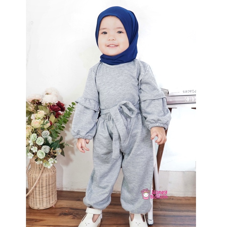 Setcel One Set Babyterry Tebal / One Set Terbaru Alika 1-5 Tahun