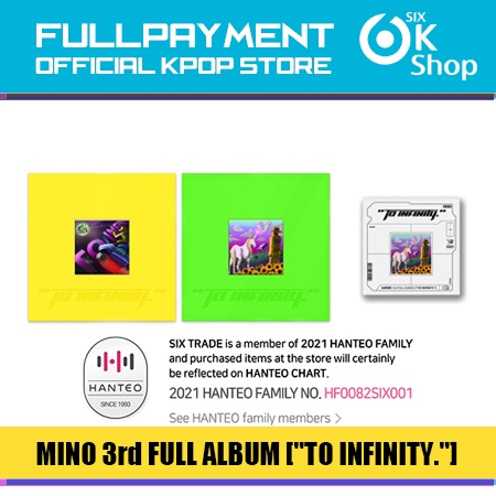 MINO - 3rd Full Album &quot;TO INFINITY.&quot; (CD / KiT)