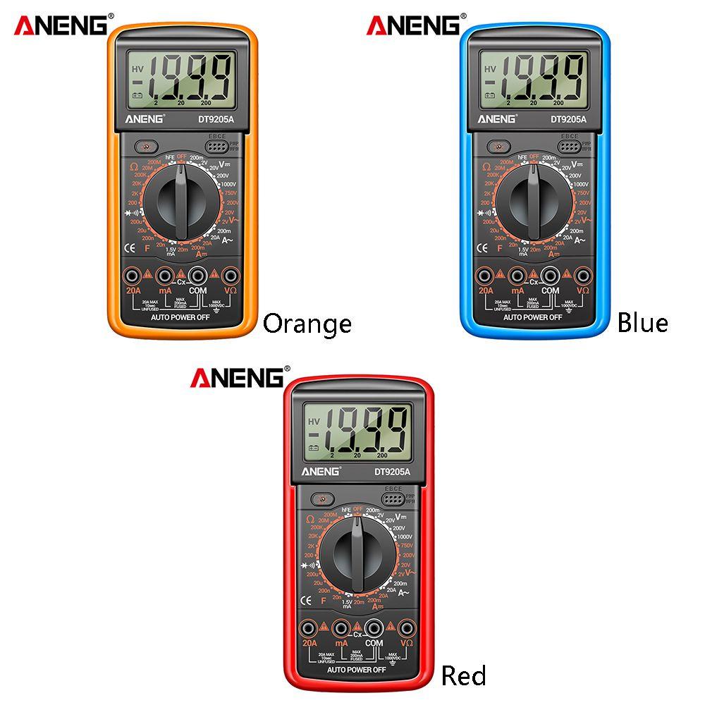 Solighter Digital Smart Multimeter Multifungsi 1999hitungan AC/DC Profesional Analog Multimetro