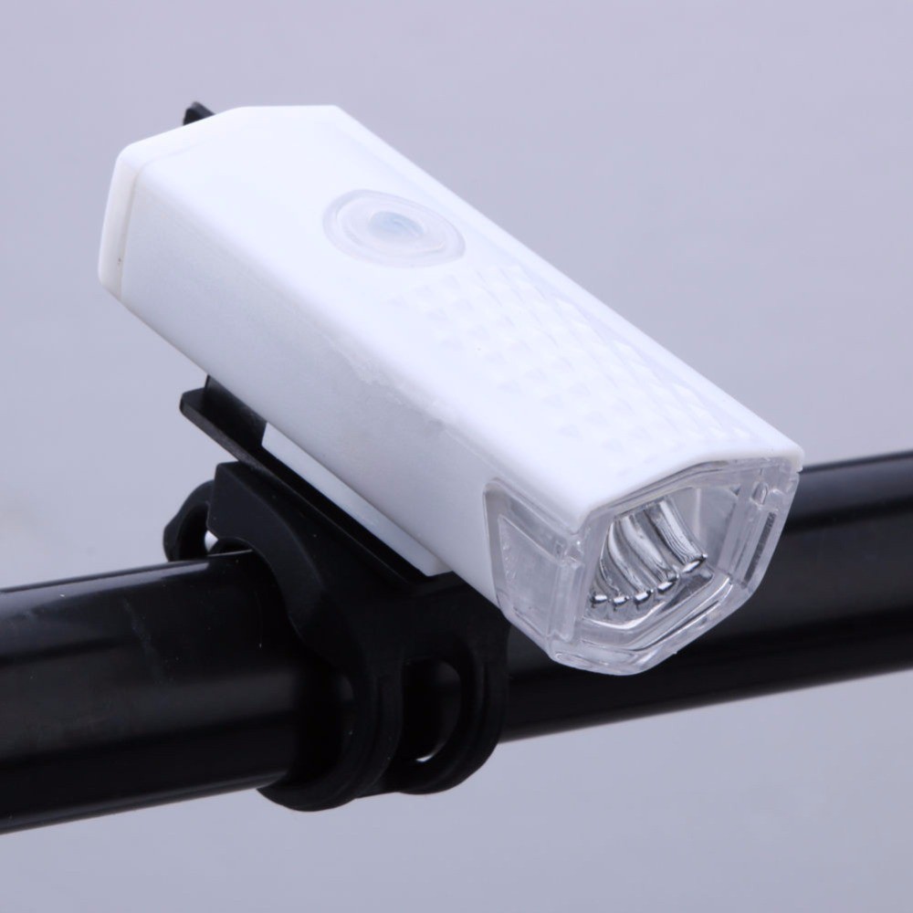 HBS Lampu Depan Sepeda LED - USB Bike Light Rechargeable