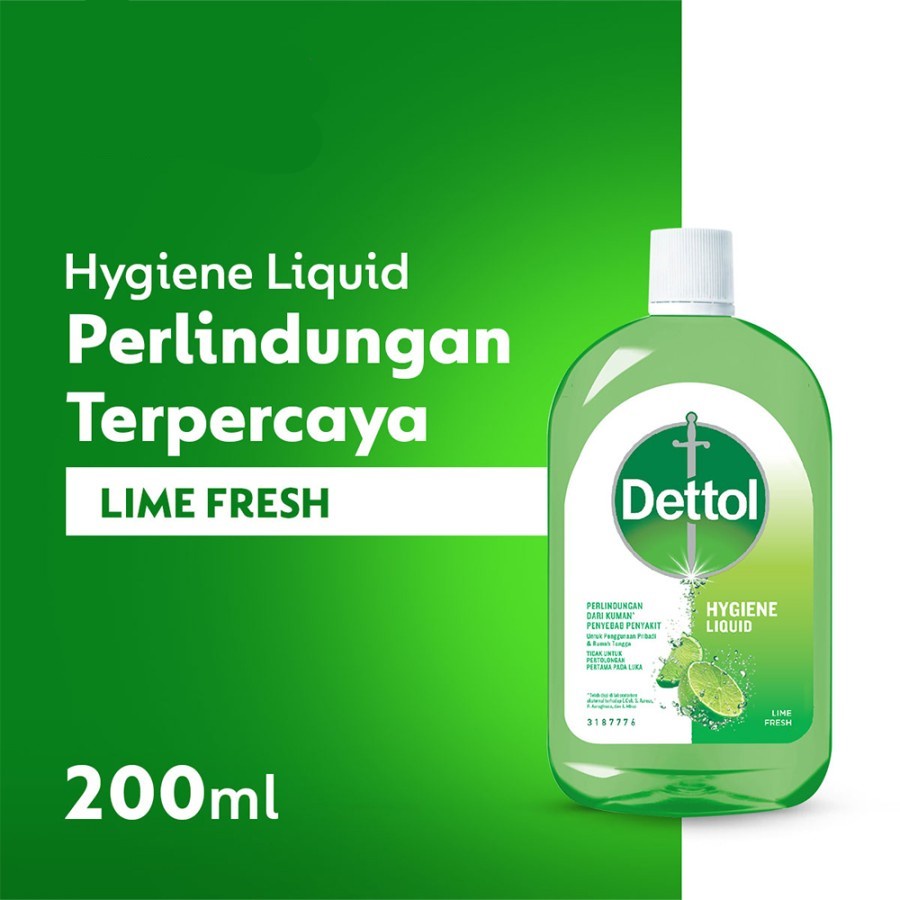 Dettol Hygiene Liquid Lime 200ml