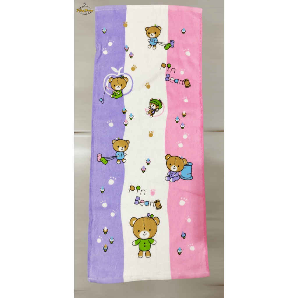 Handuk Bayi &amp; Anak Microfiber / Handuk Mandi Karakter DIXON Ukuran 35x80 cm