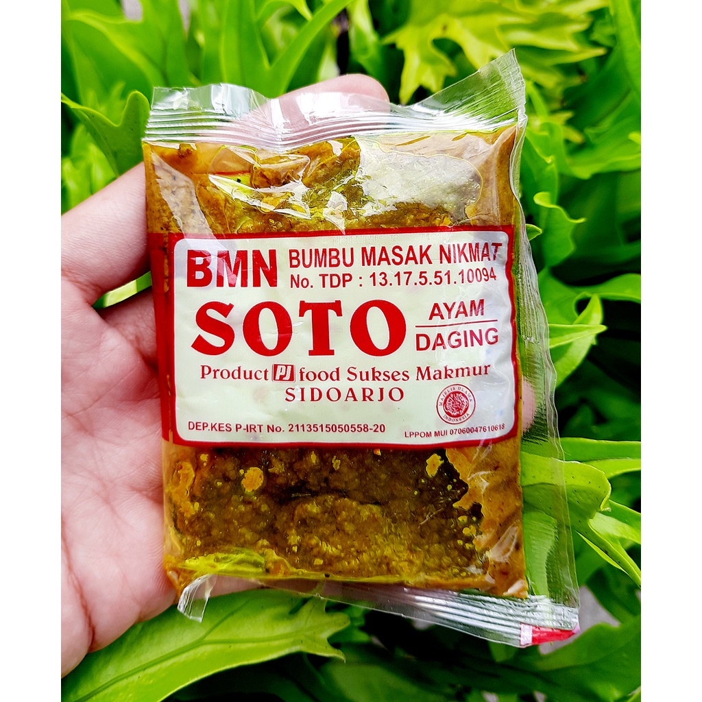 

SS014 Bumbu Soto Instan Cap BMN 40g x 25pcs