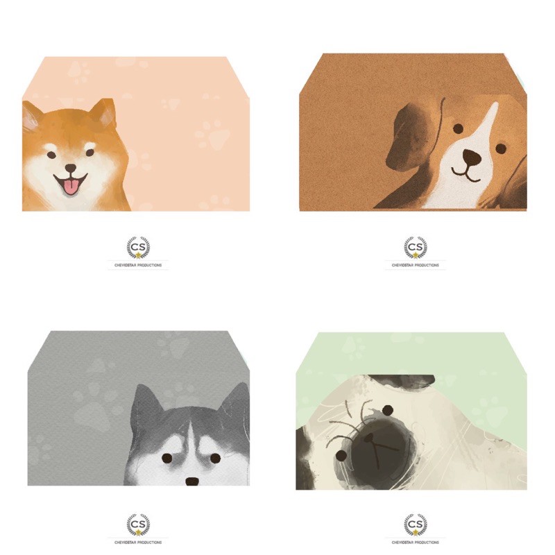 

amplop custom/angpao/amplop/dog