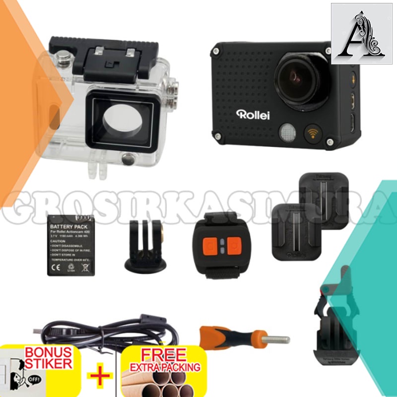 

Promo Rollei Actioncam / Action cam / Kamera Action 420 - Black