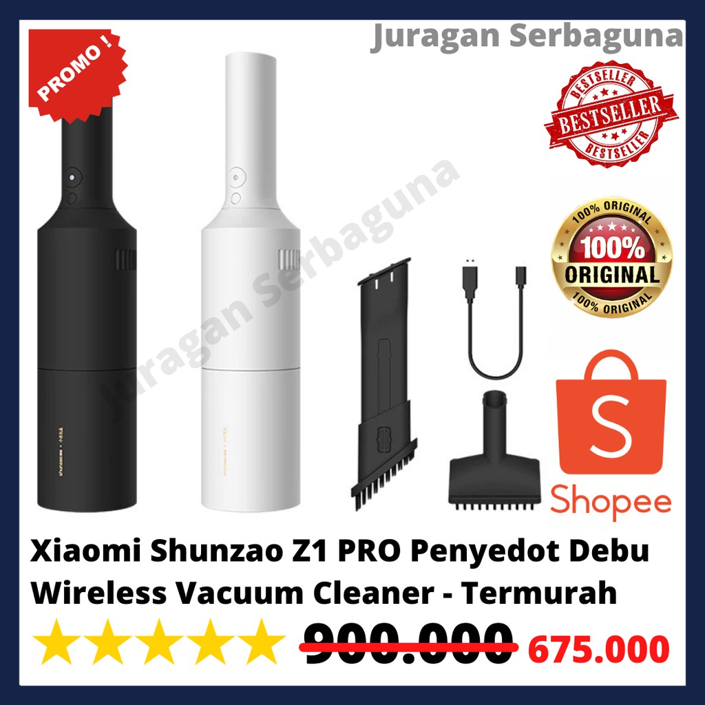 Xiaomi Shunzao Z1 PRO Penyedot Debu Wireless Vacuum Cleaner - Termurah