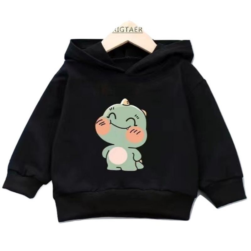 [BC] Sweater Hoodie Anak Dino Cute Chuby Sweater Anak Fleece Baju Anak Unisex