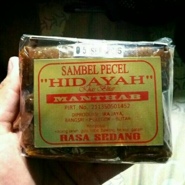 

Sambel pecel khas blitar
