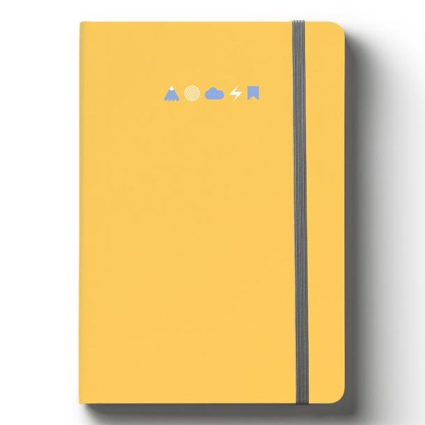 

PAPERMARK A5 YELLOW STUDY PLANNER