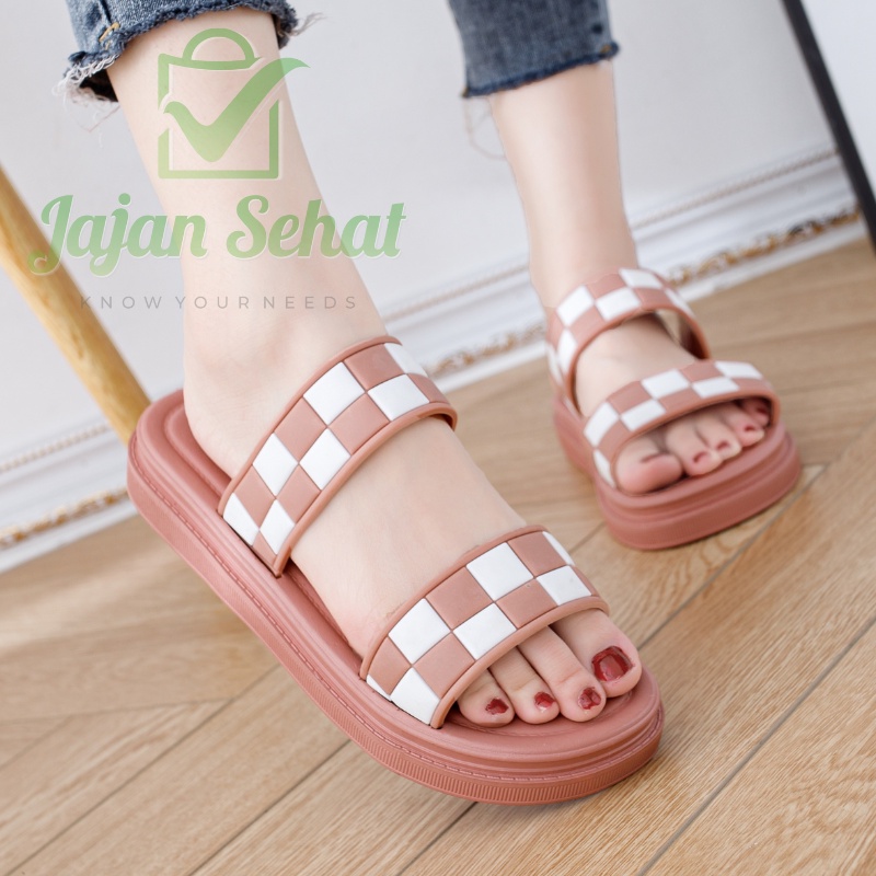 Sandal Tawana Casual Tali Catur Sendal Wanita Cantik DG7