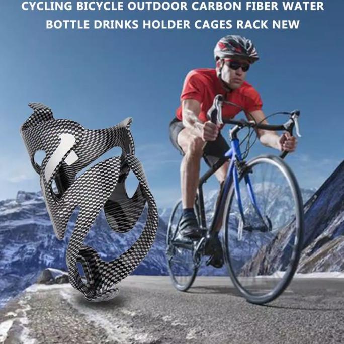 Sale Promo Tempat Botol Minum Sepeda Carbon Holder Botol Sepeda Carbon Sale