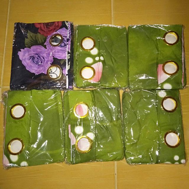 Gorden/hordeng/gordeng Jendela Dan Pintu Motif #s01