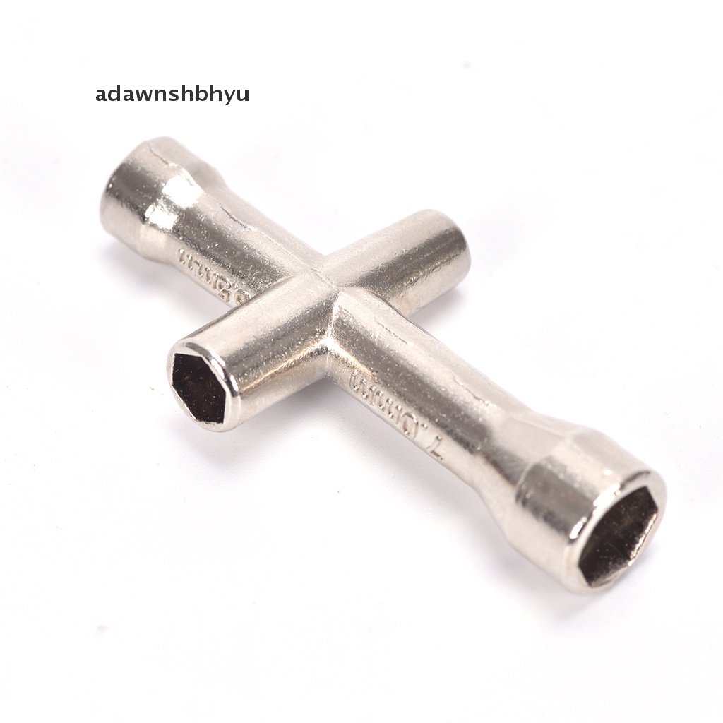 Adawnshbhyu Cross Wrench Alat Pemeliharaan Lengan HEX M2/M2.5/M3 /M4 Untuk Robot HSP RC