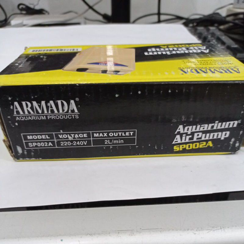 PROMO MURAH Pompa Udara Airpump aerator Battery ARMADA SP 002A