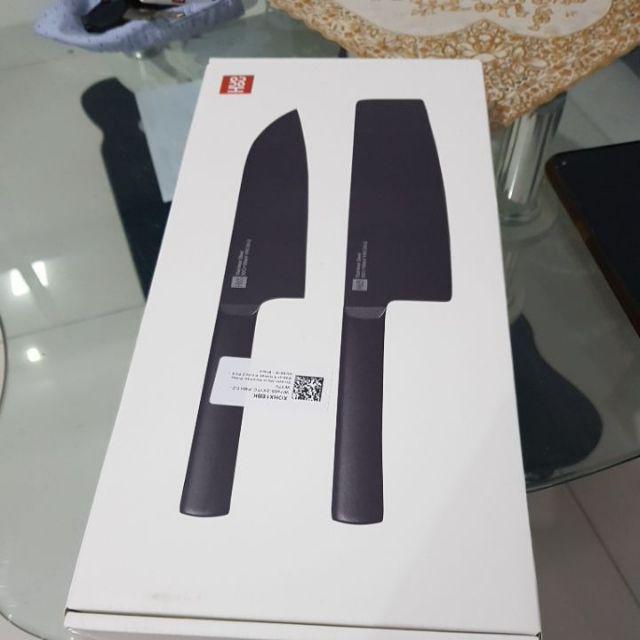 Pisau Dapur Kitchen Knife 2 Pcs - Xiaomi Mijia Huohou