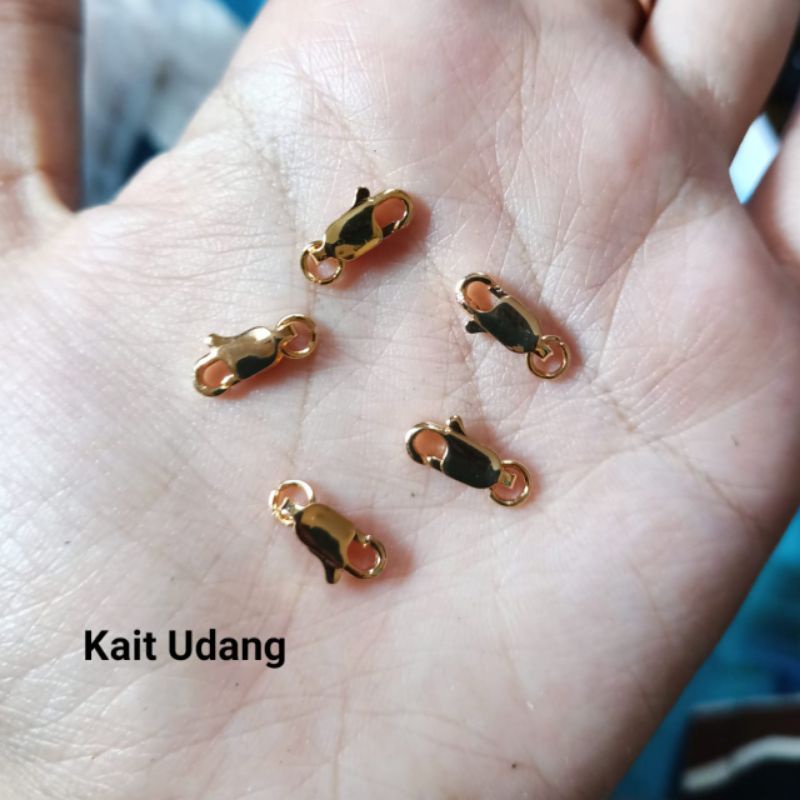 Pengait kalung/gelang bentuk S dan udang