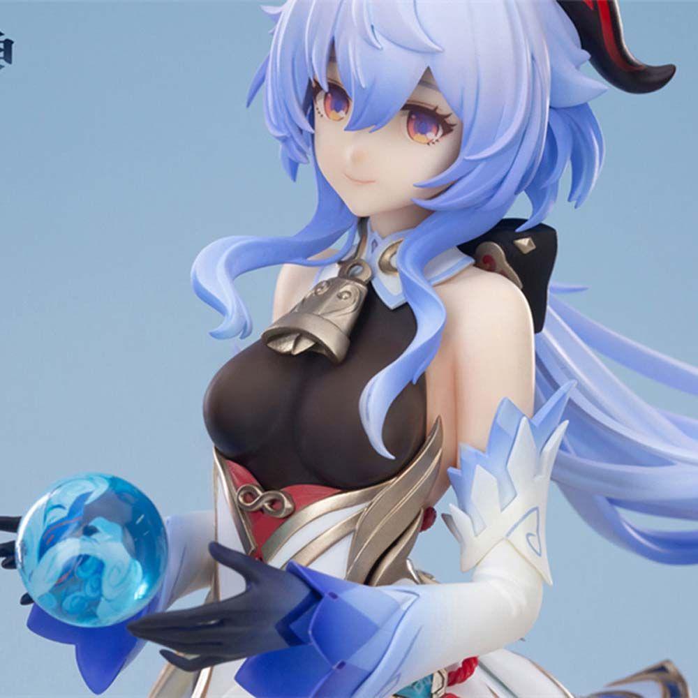 [Elegan] Genshin Impact Figure Mainan Untuk Anak Hadiah Patung PVC Plenilune Tatap Ganyu Model Mainan Model Anime Mainan Koleksi Figure Klee Hibana Action Figure