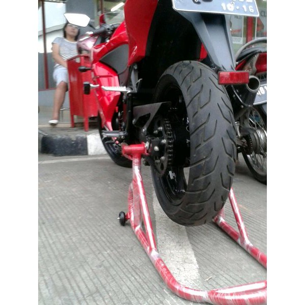 Produk Baru PEDOK PADDOCK BELAKANG MOTOR UNIVERSAL R15 CB150R CBR VIXION SATRIA FU MX NINJA 250FI