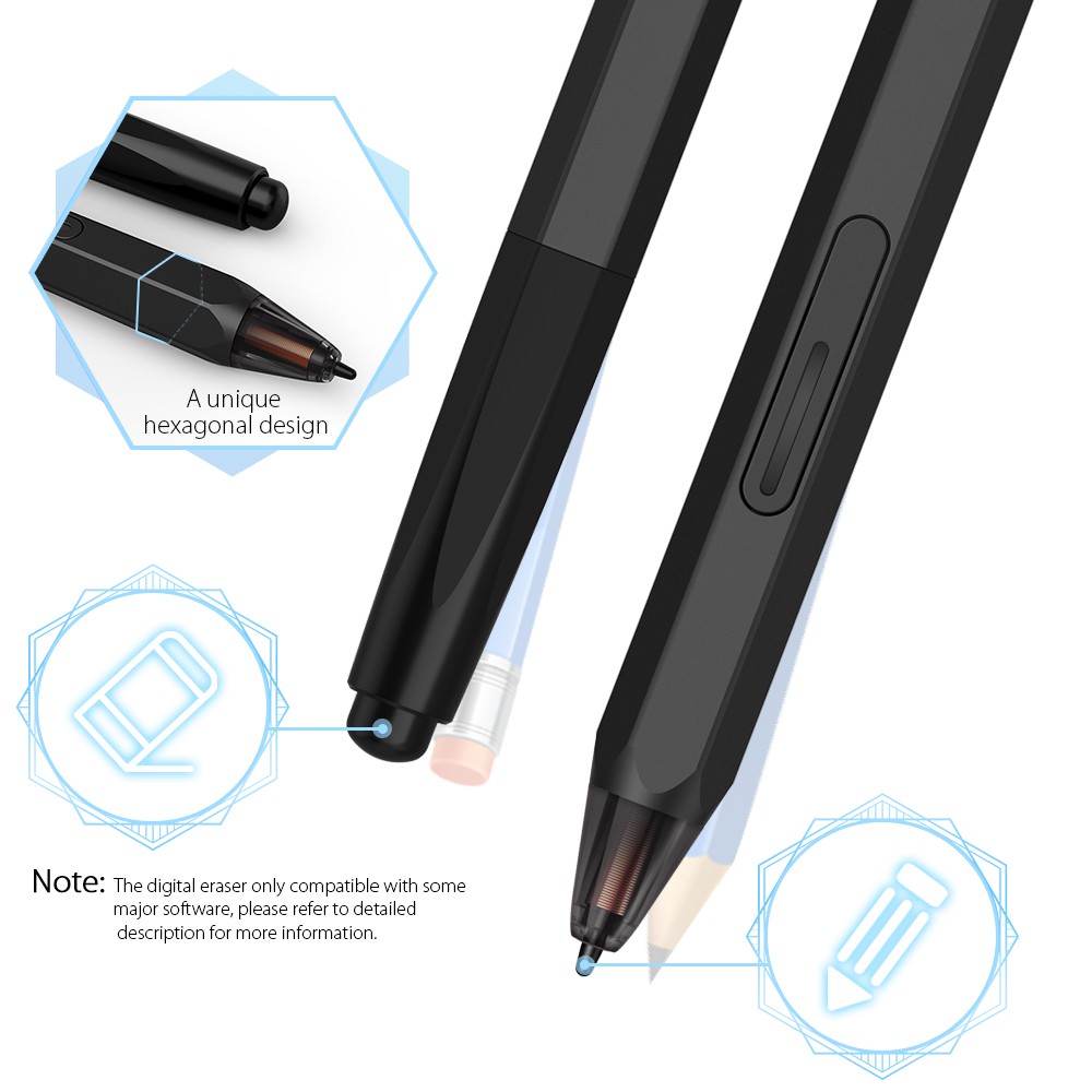 XP-Pen Digital Drawing Tablet with P06 Passive Pen