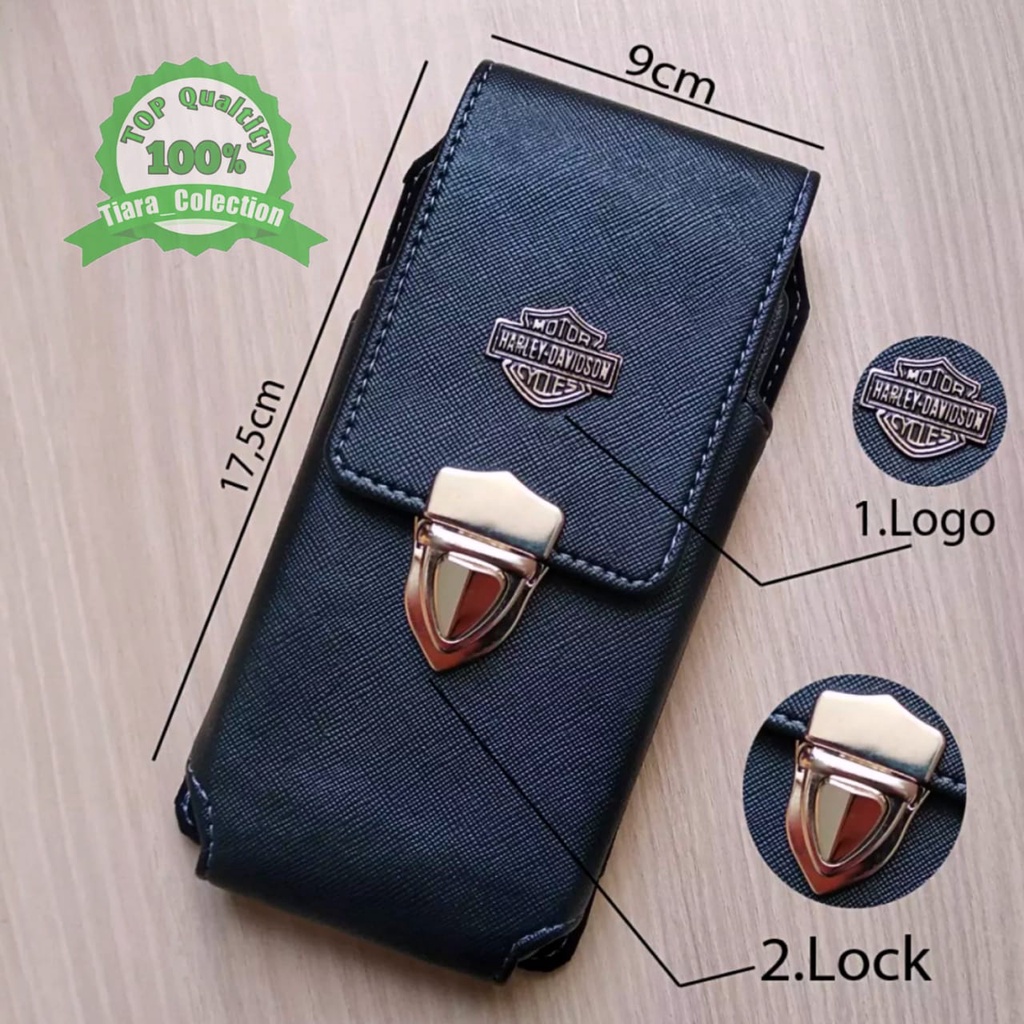 SARUNG PINGGANG HP DOMPET HP PINGGANG KULIT 1 SLOT UKURAN 6'5"INCHI//SARUNG HP KULIT PINGGANG PRIA