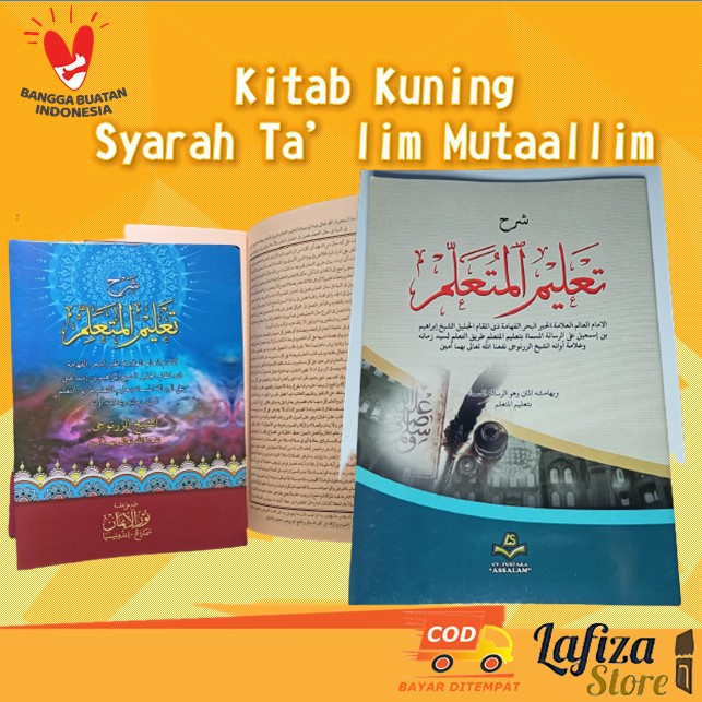 Kitab Kuning Syarah Ta'lim Muta'allim Termurah - Original Kitab - Bisa COD