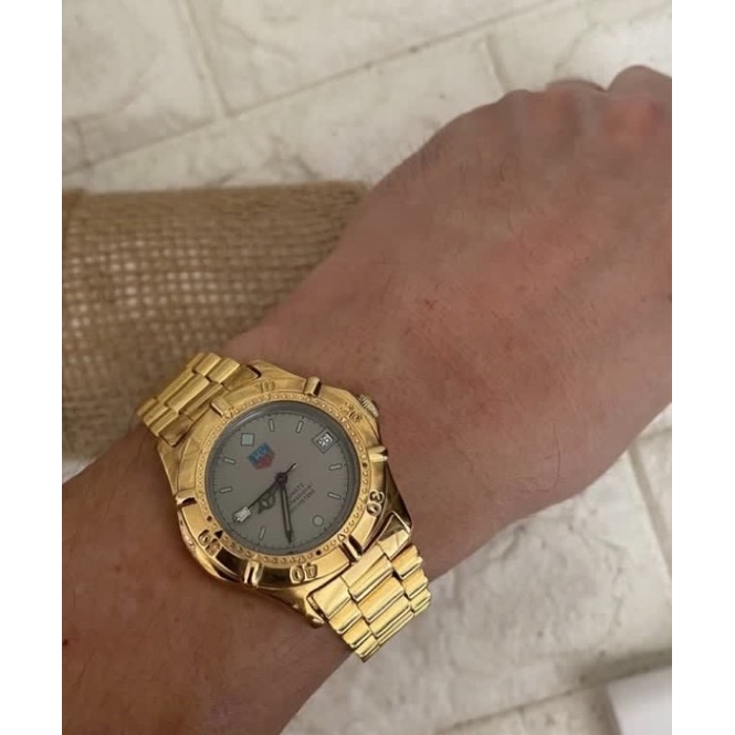 tag heuer gold watch