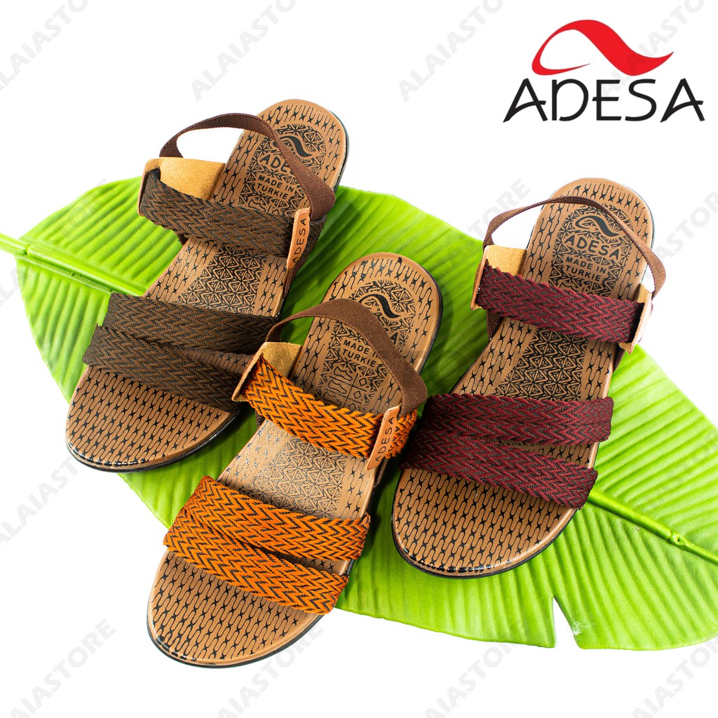 Sandal let wanita turki D / let cewek bisban turkiy / sandal rajut perempuan Adesa 37/40