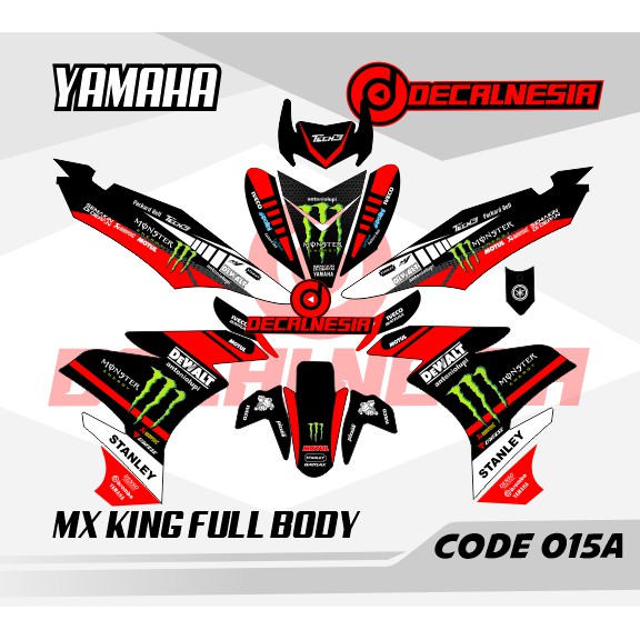 Stiker MX King/Yamaha MX King/Sticker MX King/Decal MX King/Mx King 150/Decal MX King Full Body