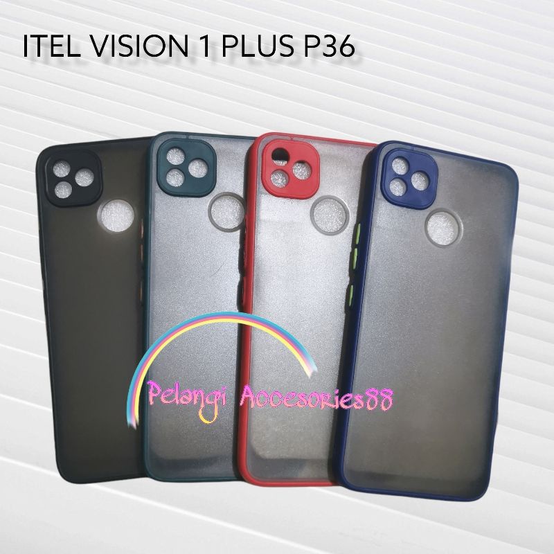 CASE ITEL VISION 1 PLUS P36 SOFTCASE CASE DOVE CASE FULL COLOUR