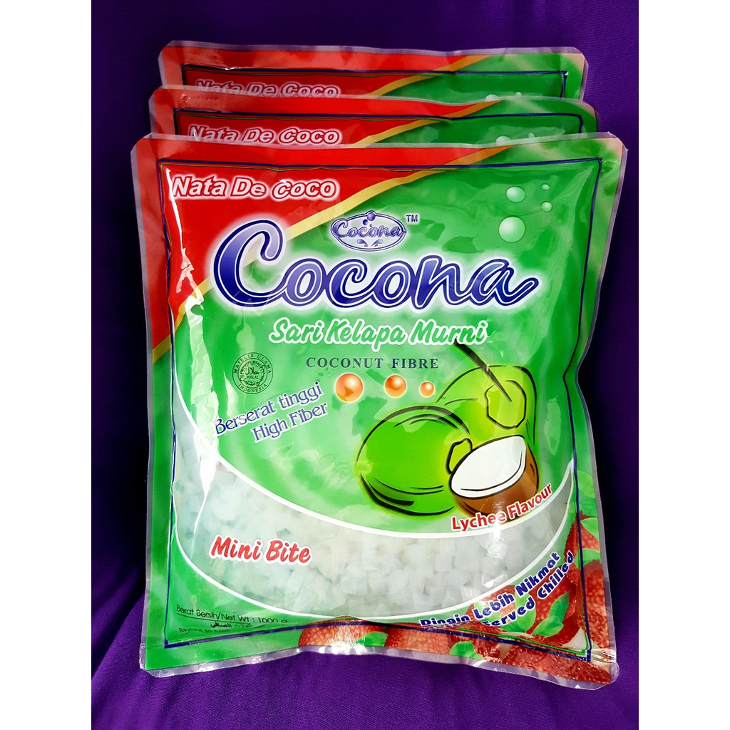 

COCONA Sari Kelapa Minibite 1 Kg (PEMBELIAN MIN. 2 POUCH)