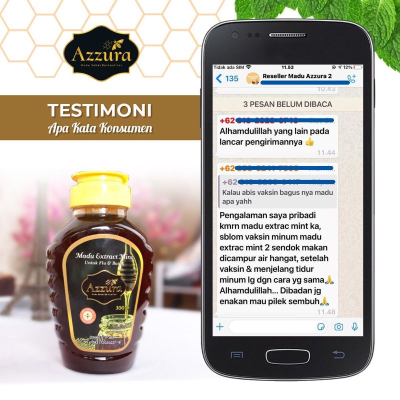 

madu extract mint