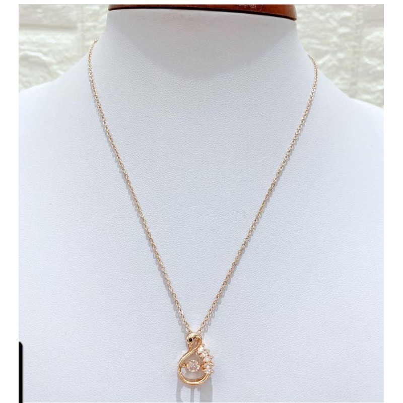 kalung Titanium Asli Premium Quality Anti karat anti alergi Stainless steel ori GTT-828