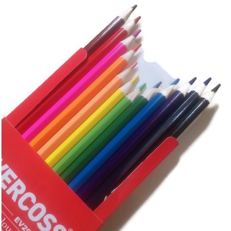 

Pensil Warna Evercoss 12 pcs warna Colour Pencil