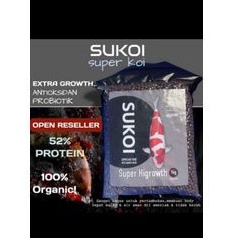 sukoi pakan pelet makanan ikan koi 1kg