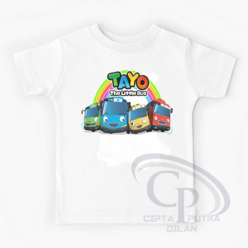 TAYO/Kaos anak Baju anak/Kaos Anak Laki laki Kaos Anak Perempuan/Kaos Anak Cewek/Kaos Anak Cowok/Baj
