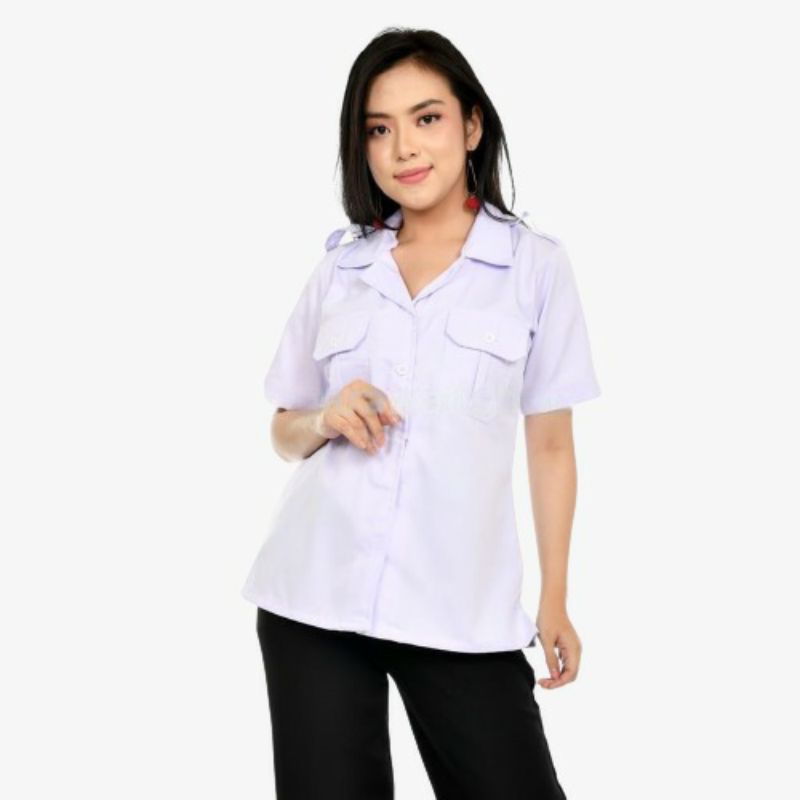 kemeja pns wanita,kemeja pdh wanita,seragam pemda,atasan pdh wanita,atasan pns wanita