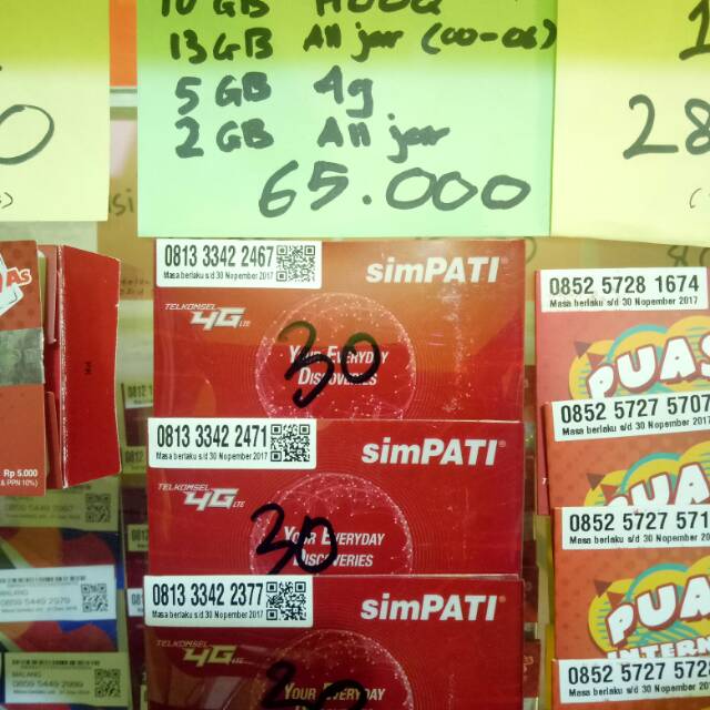 Paket data internet simpati 30GB
