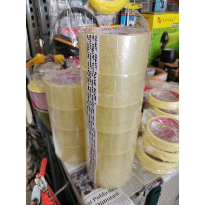 

Lakban Bening 50mmx80yard / 50mm x 80yard