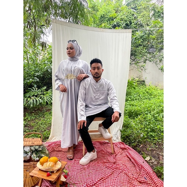 ( VM ) - Vanesha Margaretta - 084 Kaftan Couple / Busui / Couple Muslim