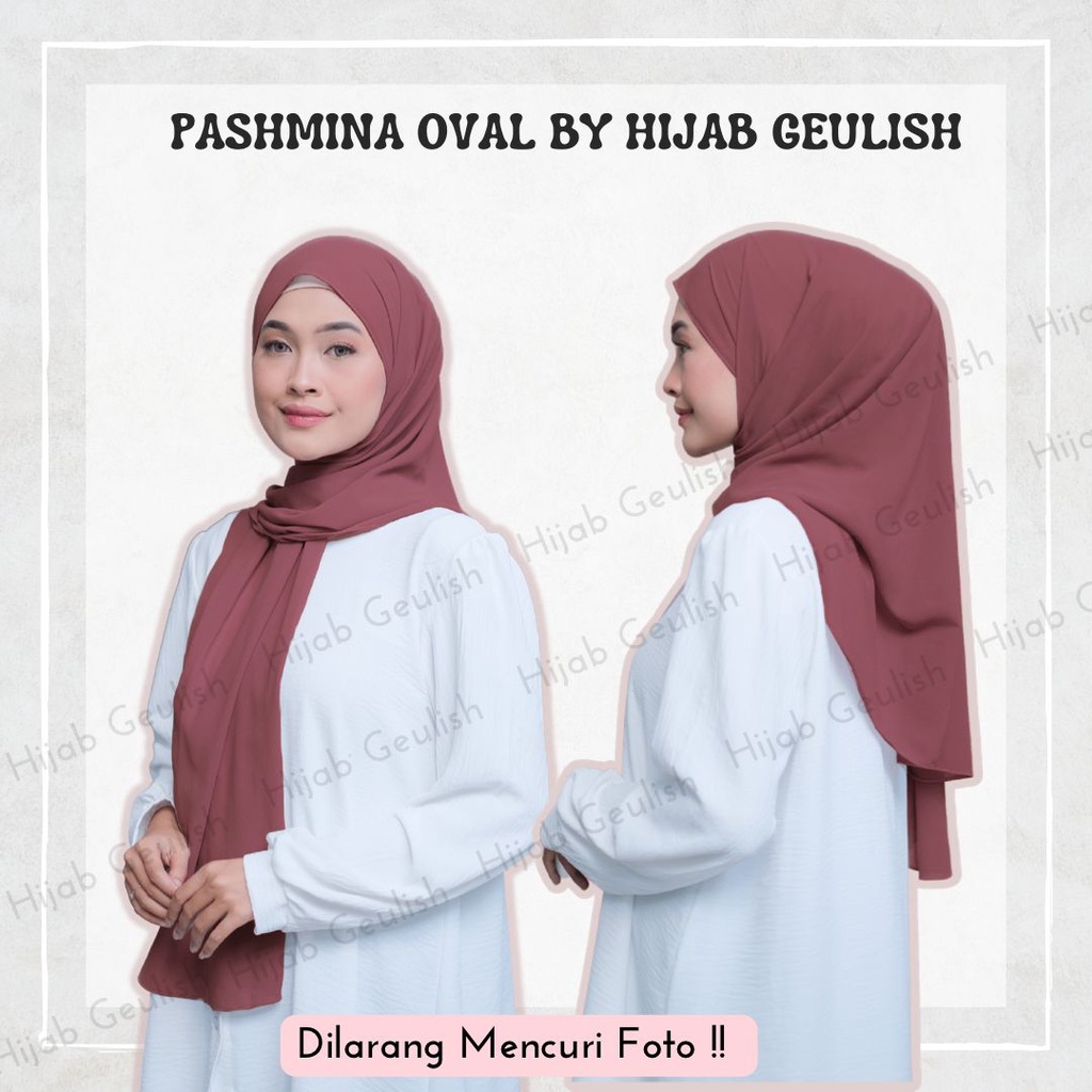 Pashmina Oval Curve Ceruty Babydoll