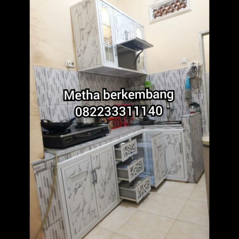 kitchen set aluminium acp