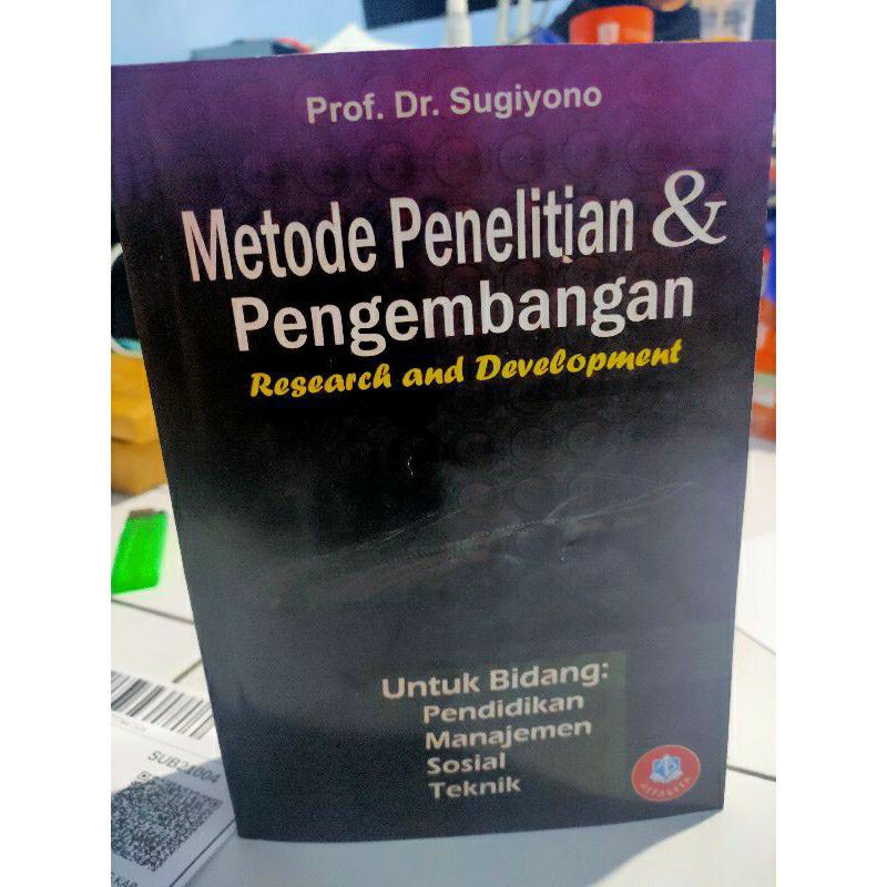 Jual METODE PENELITIAN DAN PENGEMBANGAN RESEARCH AND DEVELOPMENT ...