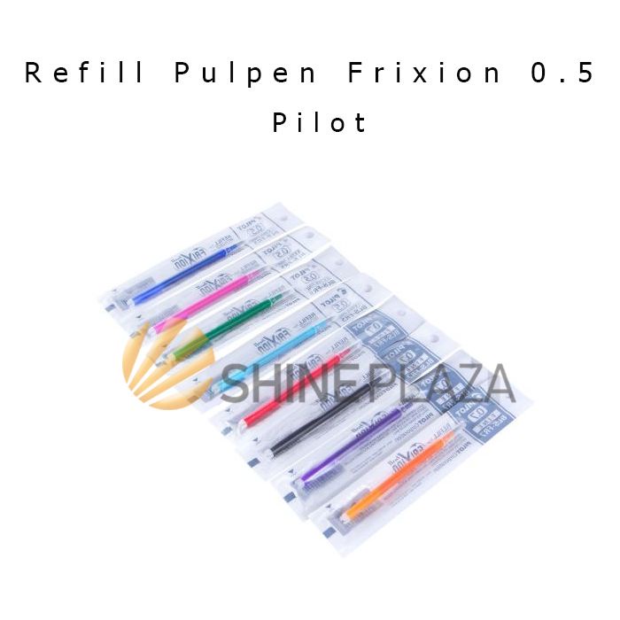 

TULIS-ALAT- REFILL PULPEN FRIXION PILOT - 0.5MM - MERAH -ALAT-TULIS.