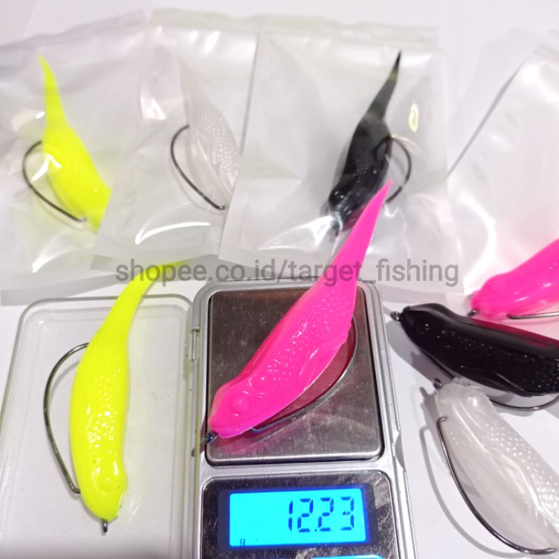 Soft Bait Berudu 12gram Tadpole - Soft Lure Umpan Casting Toman / Gabus