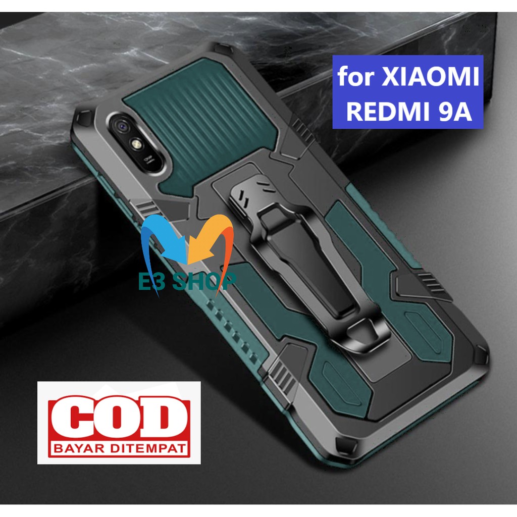COD XIAOMI REDMI 9A CASE HP CASING STANDING BACK KLIP HARD NEW COVER CASE KONDOM HP NEW CASE ARMOR S