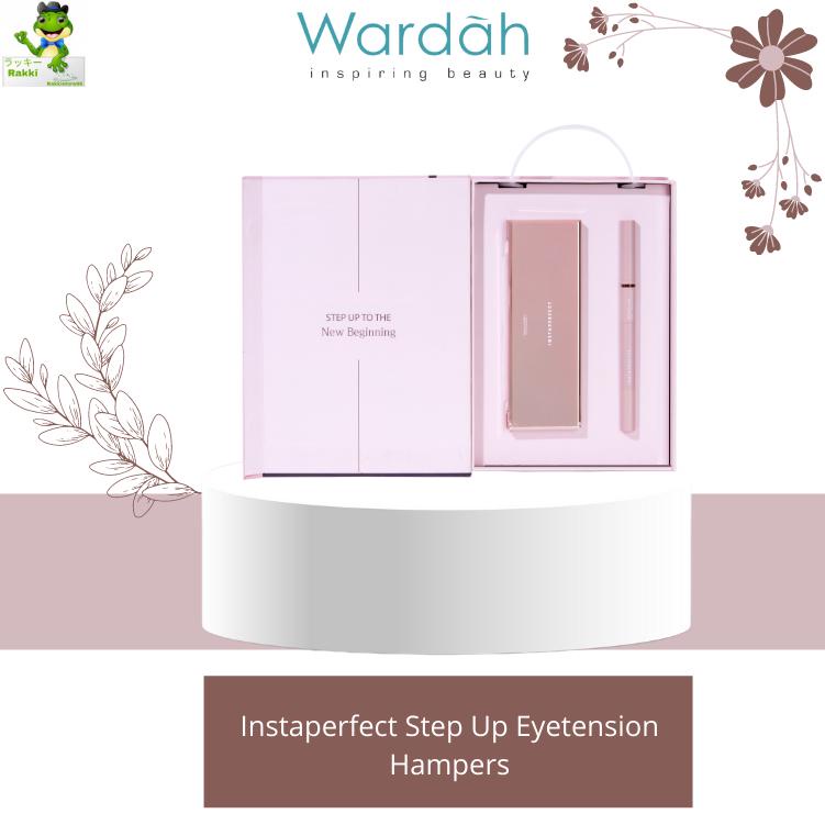 ❣️Rakkistore99❣️ Wardah Instaperfect Step Up Eyetension Hampers Ramadan (Eyeshadow Pallete, Browflash)